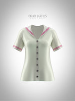 OBJECTICA Button Up Sailor Shirt