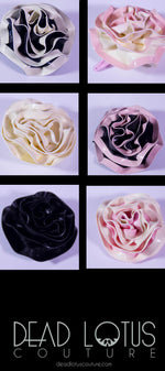 Rose Flower Hair Clips - Big