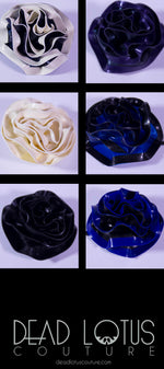 Rose Flower Hair Clips - Big